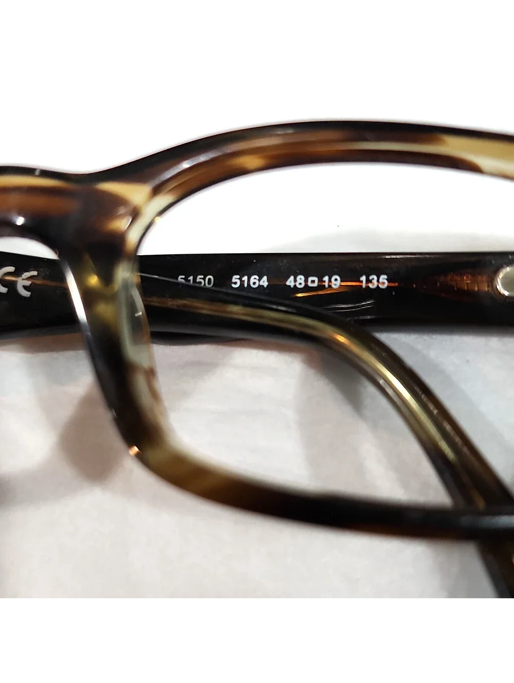 Ray Ban RB5150 5164 Small Brown Eyeglasses Frame 48-19 135